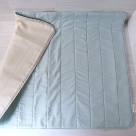 犬用・猫用カフェマット　コットン　キルト　洗える　お昼寝マット　ペットマット　小型犬　犬グッズ　猫グッズ　ペット用　No.450
