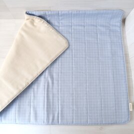 犬用・猫用カフェマット　コットン　キルト　洗える　お昼寝マット　ペットマット　小型犬　犬グッズ　猫グッズ　ペット用　No.452