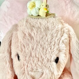 うさぎさん用乗せるだけ麦わら帽子