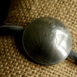 ＃H54  Italian Coin Hair Elastic