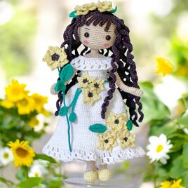 あみぐるみ・アリスちゃんꕤドールチャーム | iichi 日々の暮らしを