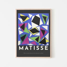 マティス Gouaches Découpéesポスター／アートポスター カットアウト 縦長 A3〜B2 インテリア