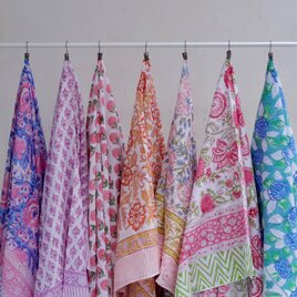 インドコットンのマルチクロス