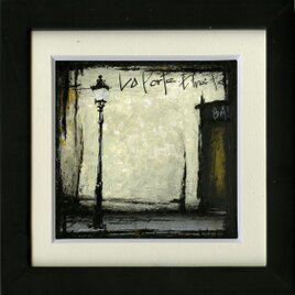 「PARIS#1090」絵画 風景画 パリ 小さな絵 インテリアアート