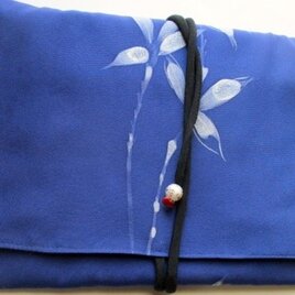 ８８０９　花柄の訪問着で作ったタブレット入れ　＃送料無料