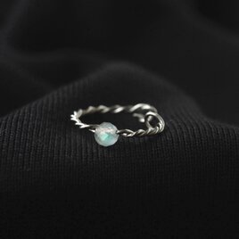 Twist Cuff（ラブラドライト）