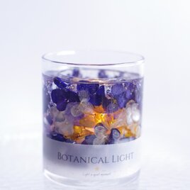 デルフィニウムの青い灯り LEDキャンドル専用ボタニカルホルダー 母の