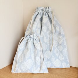 巾着2つセット（レトロ・メルヘン） | iichi 日々の暮らしを心地よく