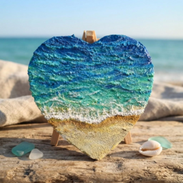 油絵【新緑の渓流】 | iichi 日々の暮らしを心地よくするハンドメイド