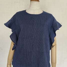 小紋リメイク ピンタックシャツワンピース | iichi 日々の暮らしを