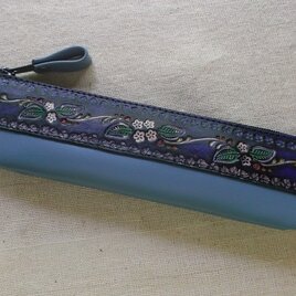ほぼ日手帳カズン対応 A5サイズ手帳カバー レザー 刻印＆拭き染め