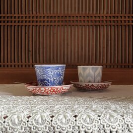 染付煎茶茶碗五個組 yk0115 | iichi 日々の暮らしを心地よくする