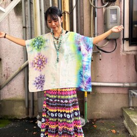 タイダイ染め タペストリー Hippies Dye 最新作 銀河三連 HD13-23