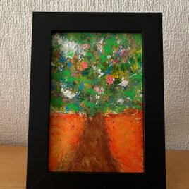 幸せになる木 希望 アート原画 A4サイズ | iichi 日々の暮らしを
