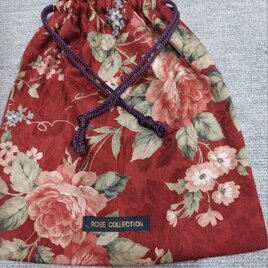 □ 薔薇の花の巾着 | iichi 日々の暮らしを心地よくするハンドメイドや