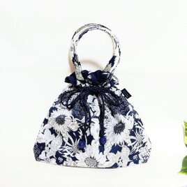 北欧の花 2Way肩掛けトートバッグ | iichi 日々の暮らしを心地よくする