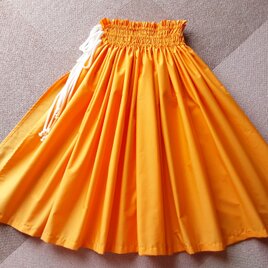 ☆訳あり☆ 紐パウスカート：丈74cm：無地 D17 | iichi 日々の暮らしを