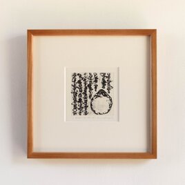 銅版画 “Sunflower”（額装） | iichi 日々の暮らしを心地よくする