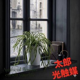 光触媒 人工観葉植物 ウォールグリーン フェイクグリーン ハイビスカス