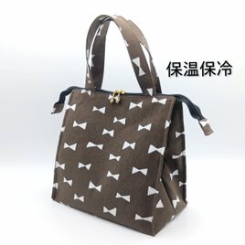 刺繍 がま口ポーチ 12.5cmパール口金 ブラック 652 | iichi 日々の