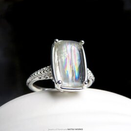 水入り水晶 リング / Enhydro Quartz Ring 284 | iichi 日々の暮らしを