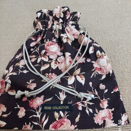 □ 薔薇の花の巾着 | iichi 日々の暮らしを心地よくするハンドメイドや
