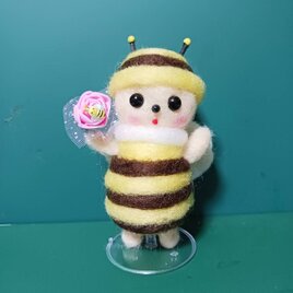 ハンドメイド羊毛フェルト 仲良しおサルさんのぬいぐるみ | iichi 日々