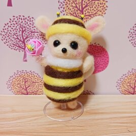 羊毛フェルト ダックスフンド ケーキとホネどっちもほしいの | iichi