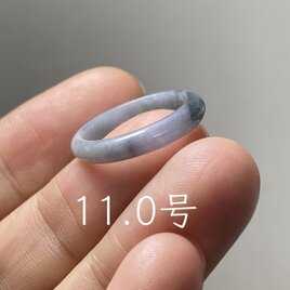 L18-153 氷糯種 森緑 17.0号 グアテマラ産 A貨 本翡翠 くりぬき リング