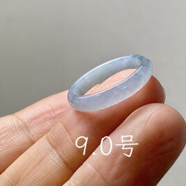 L18-153 氷糯種 森緑 17.0号 グアテマラ産 A貨 本翡翠 くりぬき リング