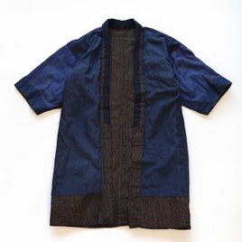 のぼり旗 幟 古布 木綿 昭和レトロ 漢字 リメイク素材 ジャパン