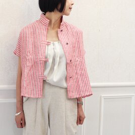 春色花のカットワーク裾刺繍リネンワンピース | iichi 日々の暮らしを