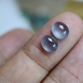 RG10-200 シルバー 氷種 深青緑 グアテマラ産 本翡翠 ヒスイ 指輪