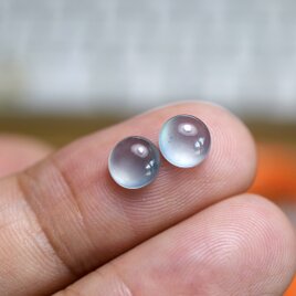 RG10-200 シルバー 氷種 深青緑 グアテマラ産 本翡翠 ヒスイ 指輪