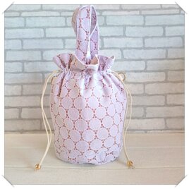 うさぎの手刺繍☆2wayにもなるハンドルトートバッグ | iichi 日々の