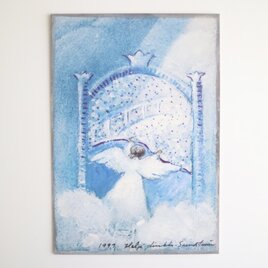 ARABIA / Helja ヘルヤ peace of the world ガラスの壁飾り 羊 No.5614