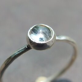 オパールリング 17号 【silver】天然石 オパールリング 小粒 天然石