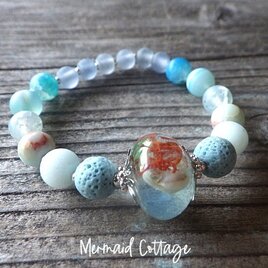 宝石質】*14kgf*Swirl and Opal プレシャスオパールの渦巻きピアス☆槌