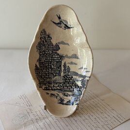 1点のみ】希少 Creil et montereau LILAS クレイユモントロー 赤の