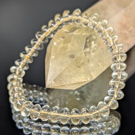 ヒマラヤ水晶・シトリン(黄水晶)・8mm【高品質】ブレスレット | iichi