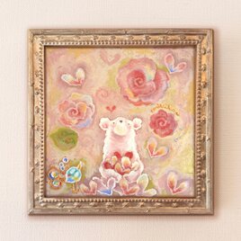 手彩色ジクレー版画・Rainy day is not so bad（額装） | iichi 日々の