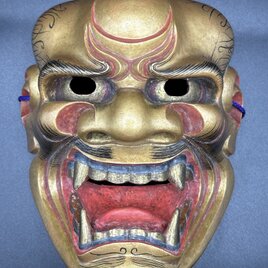 能面童子 能面「童子」 | iichi 日々の暮らしを心地よくするハンドメイドや