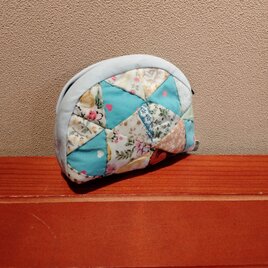 豆絞り×浴衣 手さげバッグ（小） | iichi 日々の暮らしを心地よくする 