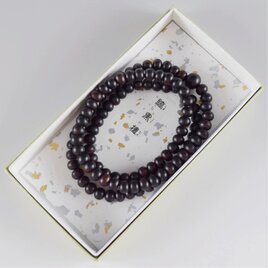 白檀 10mm 南無阿弥陀仏彫 腕輪念珠 ブレスレット 10mm 白檀共仕立 南無阿弥陀佛彫 ブレスレット 腕輪 UDA254-10 | iichi
