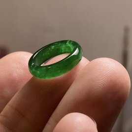 RS13-133 宝石質 氷種 若緑 ミャンマー産 天然 A貨 本翡翠 ルース