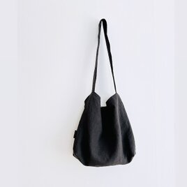天日干しリネン手提げbag 緑 | iichi 日々の暮らしを心地よくする