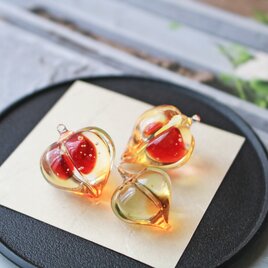 ガラスの夏祭り「かき氷とりんご飴」／ミニチュア縁日 | iichi 日々の