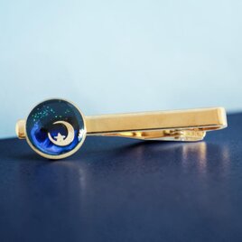 Teardrop のピアス skyblue ゴールド金具 イヤリング変更可能 | iichi