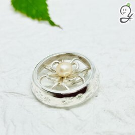 幸せの輝き - シルバー925花モチーフリング | iichi 日々の暮らしを
