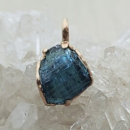 ブルーフローライト＊925/K14gp 14kgf pierce | iichi 日々の暮らしを